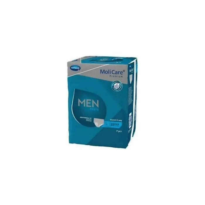 Hartmann Hartmann Premium Men Pants 7 Drops Male Diaper Size L 7 Units Molicare
