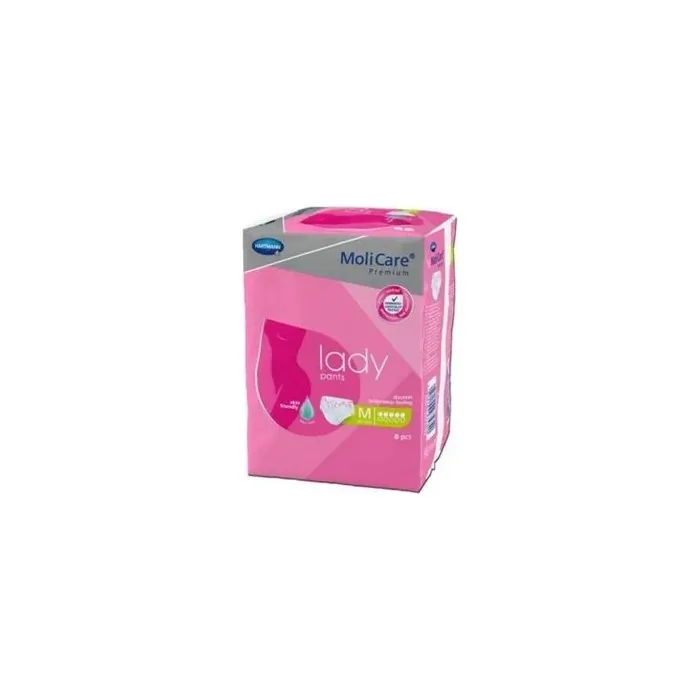 Hartmann Women's Pants 5 Drops Female Diaper Size L 7 Units Molicare