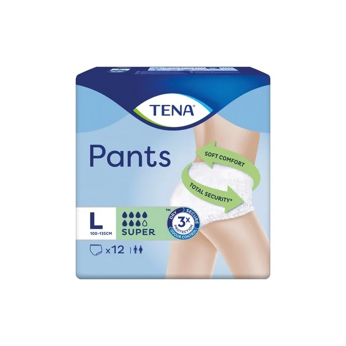 Tena Tena Pants Super Large 12 Pack