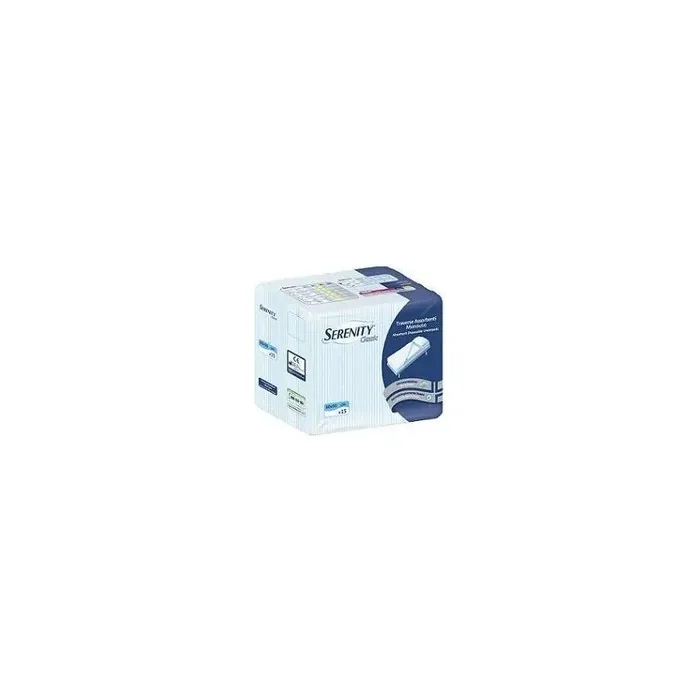 Serenity Classic Mattress Protector For Incontinence Size 80x180 Cm Pack Of 30