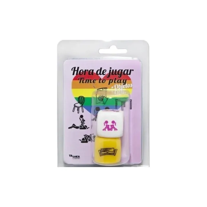 Blister DADO POSTURA Chica + DADO DE LUGAR