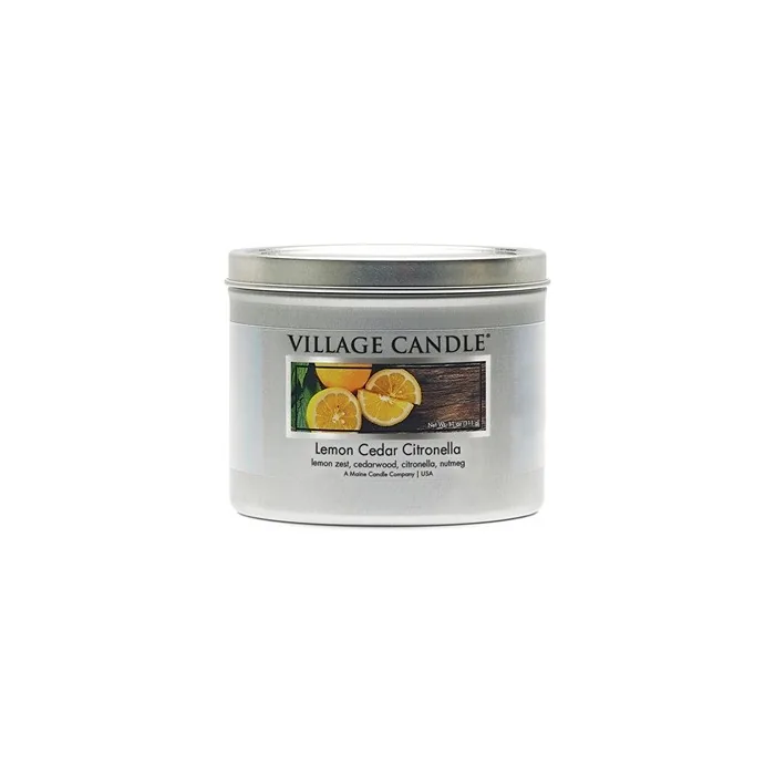Scented Candle Cedar And Lemon Lemon Cedar Citronella 311g