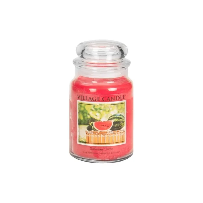 Village Candle Summer Slices 26 oz Glass Jar Scented Candle Large