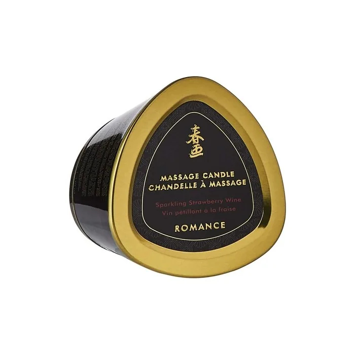 Shunga Strawberry Wine Romance Massage Candle