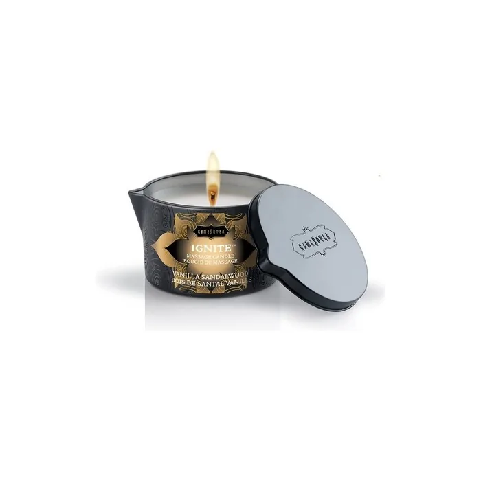 KamaSutra Tahitian Sandalwood Massage Candle 170g