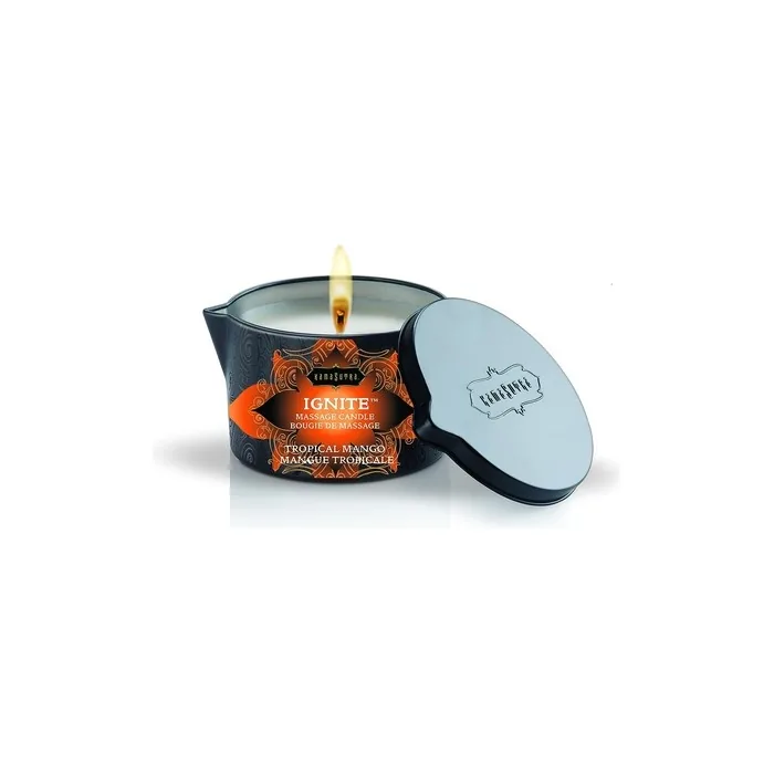 Kamasutra Cosmetics Ignite Massage Candles, 237g