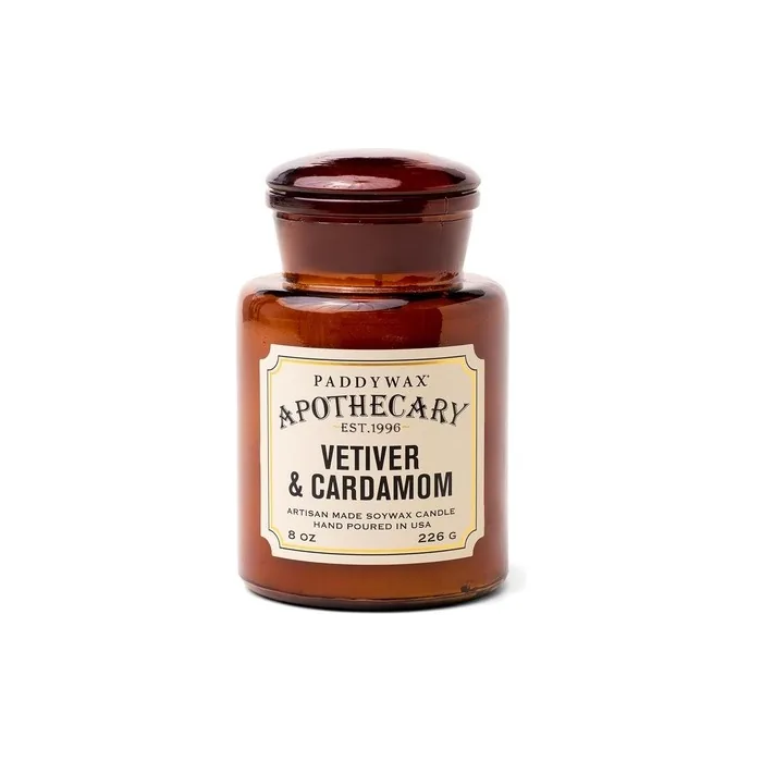 Paddywax Artisan Apothecary Scented Candle 226g Vetiver & Cardamom