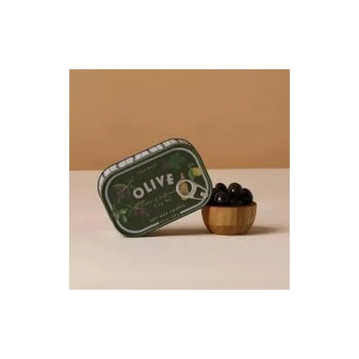 Paddywax Bistro Range Olive Tin Candle