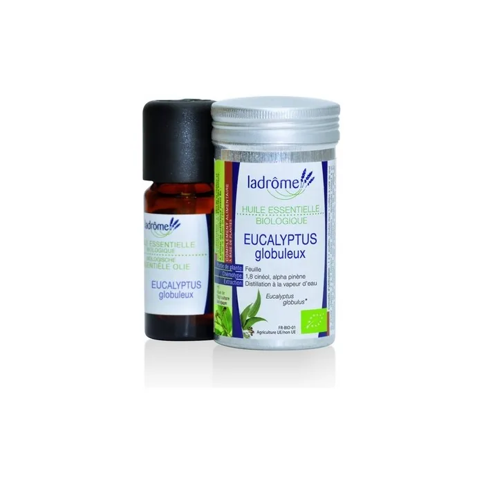 Ladrôme Organic Eucalyptus Globulus Essential Oil 10ml