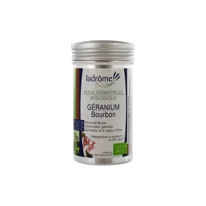 Ladrôme Organic Geranium Essential Oil 10ml