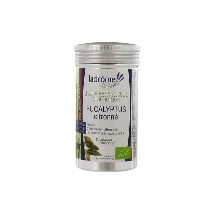 Ladrôme Organic Lemon Eucalyptus Essential Oil 10ml