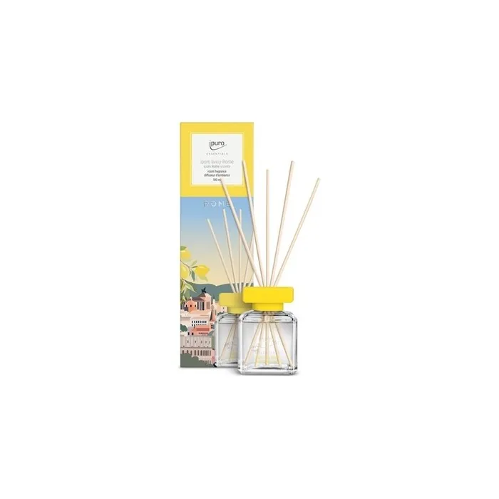 Ipuro Lively Rome Room Fragrance 6.80x22.50x6 cm Yellow