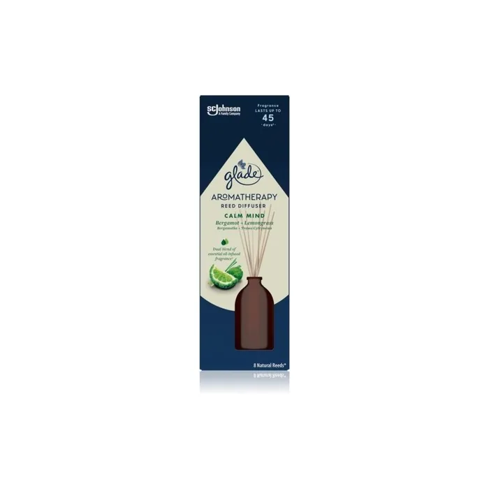 Glade Aromatherapy Calm Mind Diffuser With Bergamot Lemongrass 80 Ml