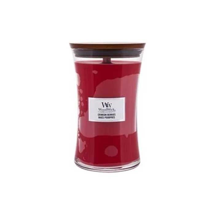 Woodwick Crimson Berries Scented Candle Vase Available In 275 G And 609 G