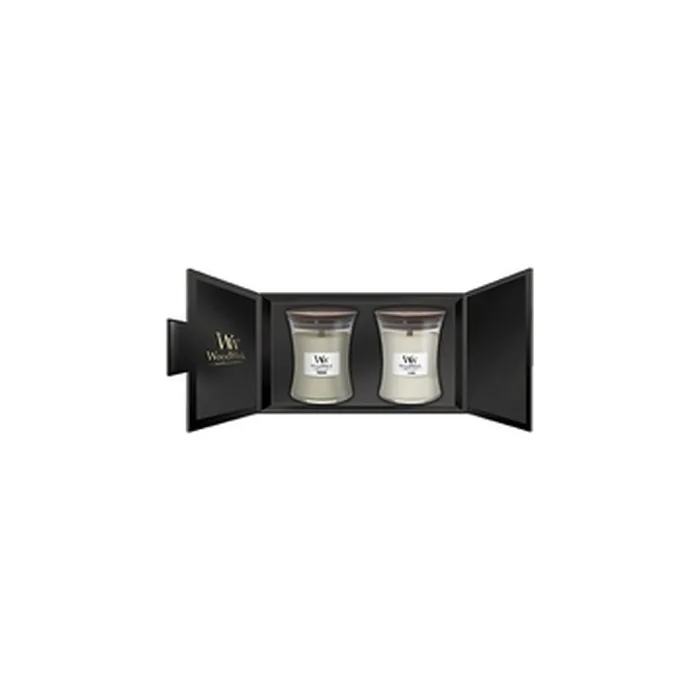 Woodwick Candle Gift Set Fireside Linen