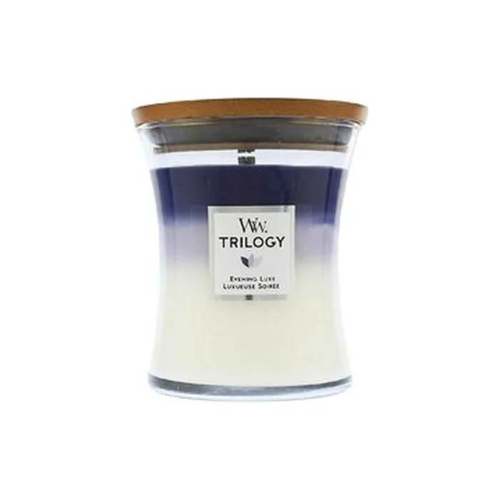 Woodwick Evening Luxe Trilogy Vase Scented Candle Vase 6095 G