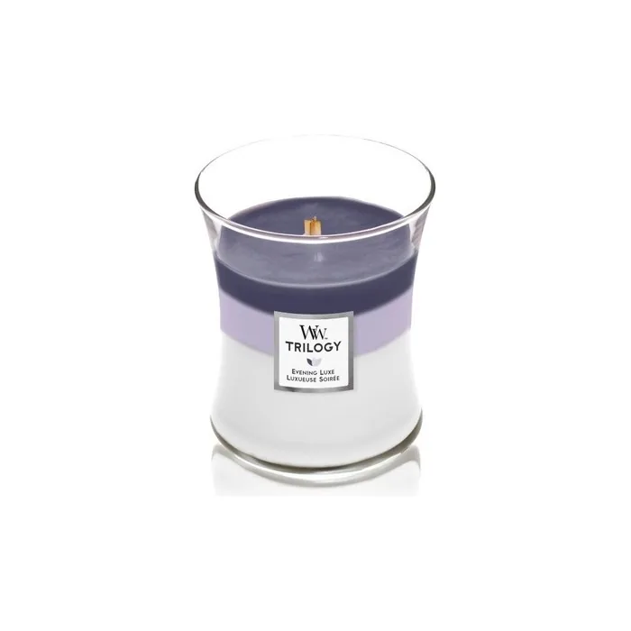 Woodwick Evening Luxe Trilogy Vase Scented Candle 275 G