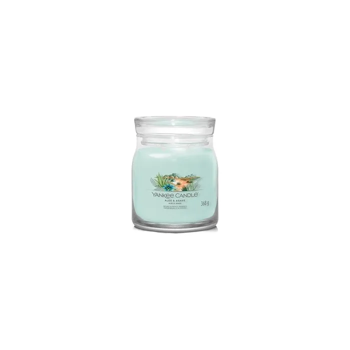 Yankee Candle Aloe & Agave Signature Candle Medium Glass 368 G