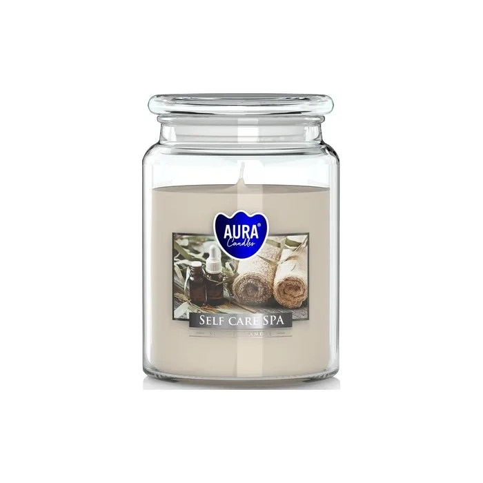 Bispol Large Scented Candle in Jar 100h Self Care Spa