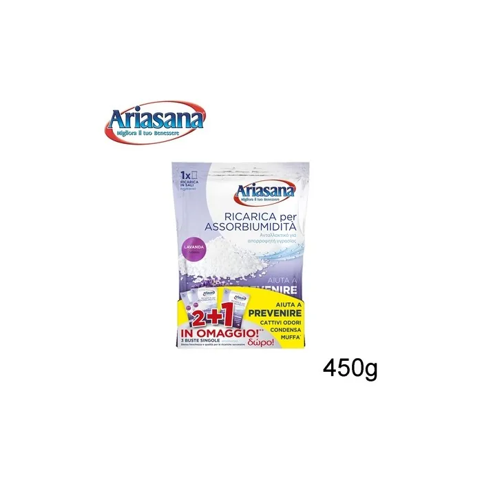 Ariasana Lavender Refill 3 Bags 450g