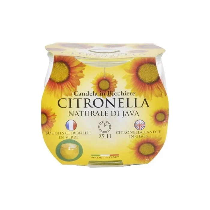New Price Lemongrass Candle In A Glass Jar About 25 From