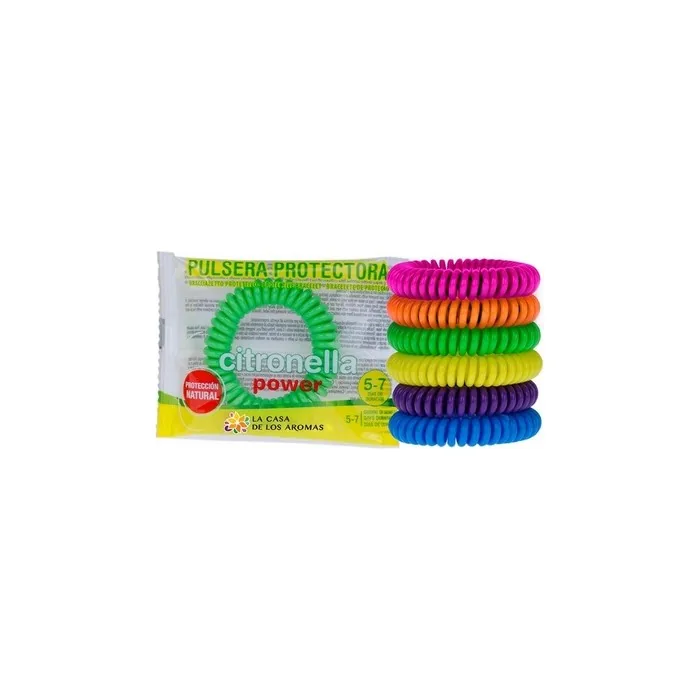 La Casa De Los Aromas Citronella Spiral Bracelet With Lemon Grass Scent