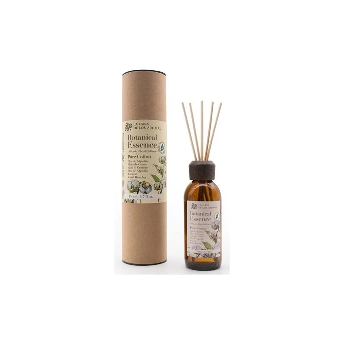 La Casa De Los Aromas Botanical Essence Scented Sticks Fresh Cotton 140ml