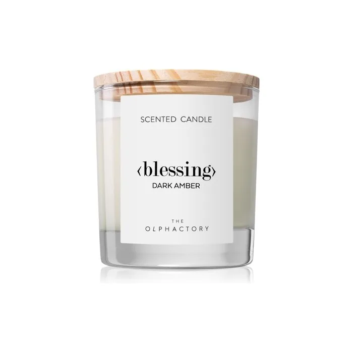 Ambientair Dark Amber Scented Candle 200 G