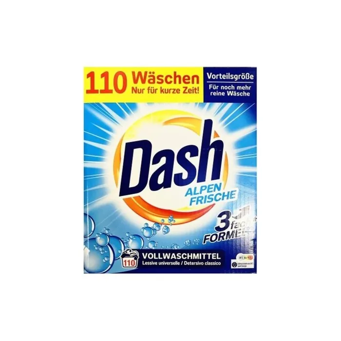 Dash Alpen Frische Triple White Formula - 110 Washes, 3.12 Kg