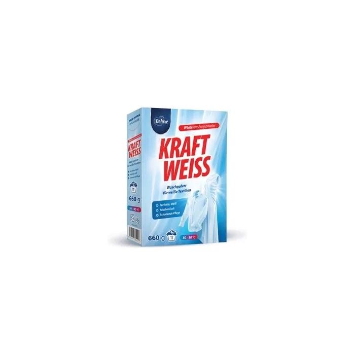 Chemia Rz1 Deluxe Kraft Weiss Powder For Washing White Clothes And Curtains 660 G