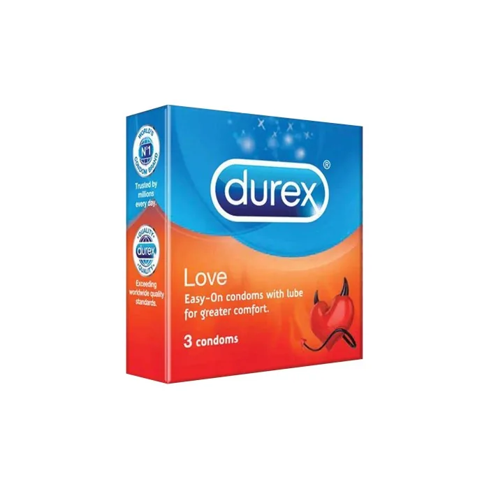 Durex Love Condoms 3-Pack