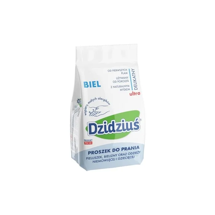 Dzidzius Hypoallergenic Powder For Washing Baby And Children's Clothing White 1.5 Kg