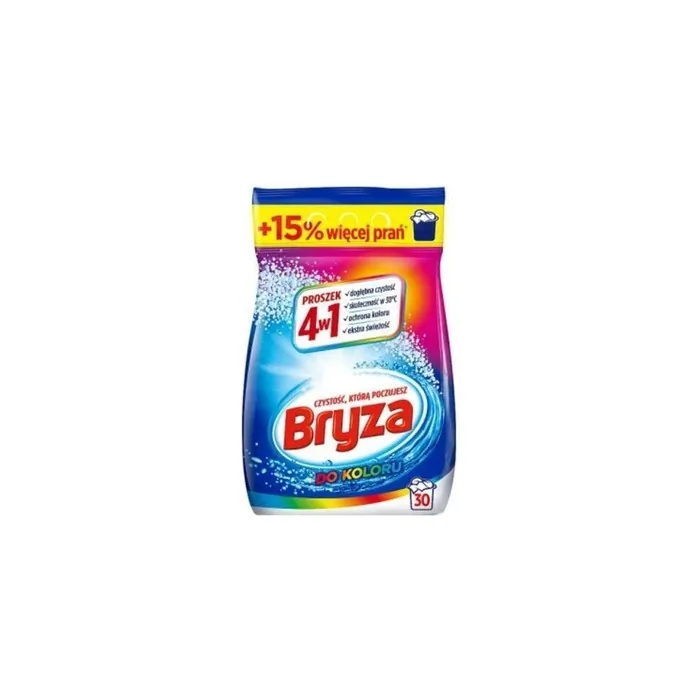 CHEMIA Bryza 4in1 Washing Powder 1.95kg for Color Fabrics - 30 Washes