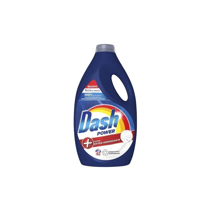 Dash Liquid Laundry Detergent 43 Oz Power Igienizzante