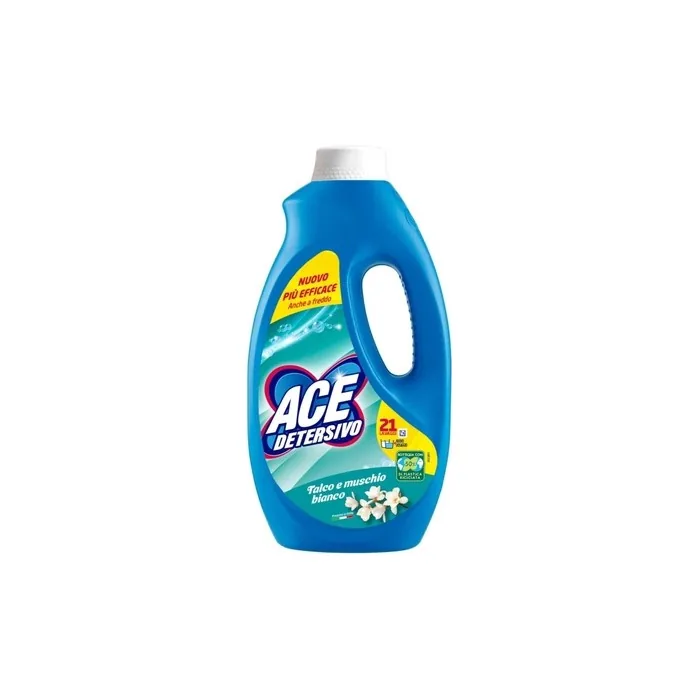 Ace Liquid Laundry Detergent 21 Mis Talc Musk