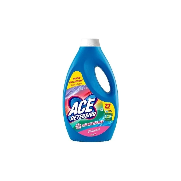 Ace Igiene Lavatrice Liquido 27 Mis Colorati Laundry Detergent