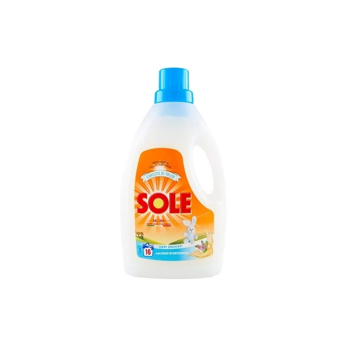 Sole Liquid Laundry Detergent for Machine and Hand Washing Caressing Talc
