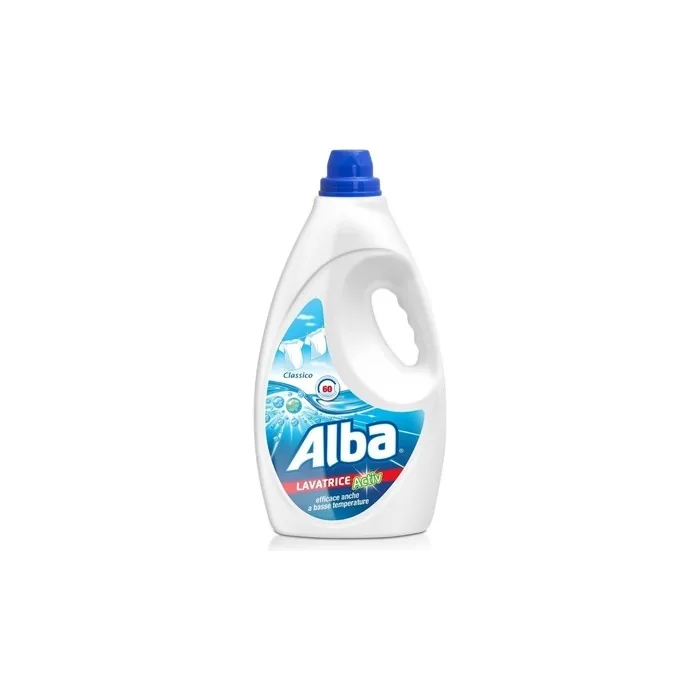 Alba Activ Washing Machine Detergent 3 Liters For 60 Washes Classic