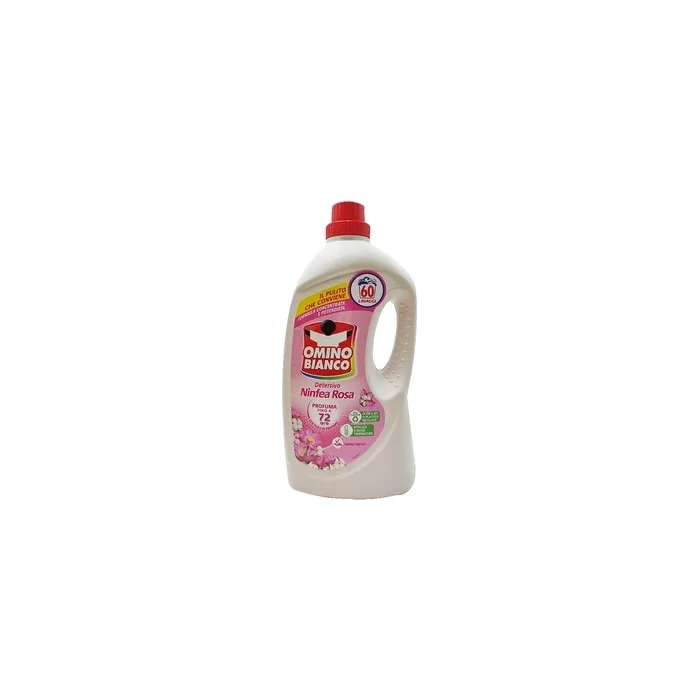 Omino Bianco Laundry Detergent 24 Liters For 60 Washes Pink Water Lily