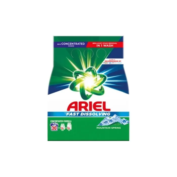 Ariel Quick Dissolving Laundry Powder Mountain Spring Scent 11kg