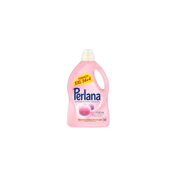 Perlana Renew Washing Machine Detergent For 58 Washes Pink