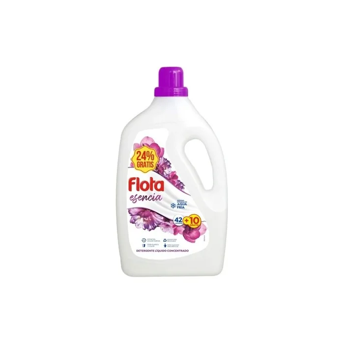 Flota Liquid Laundry Detergent Essence Fresh Scent 52 Loads 27l For Powerful Stain Removal And Effective Cleaning