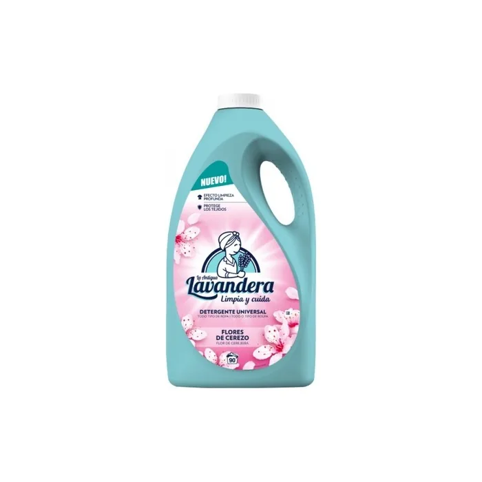Lavandera Cherry Blossom Washing Gel - 4.5 Liters, 90 Wash Cycles