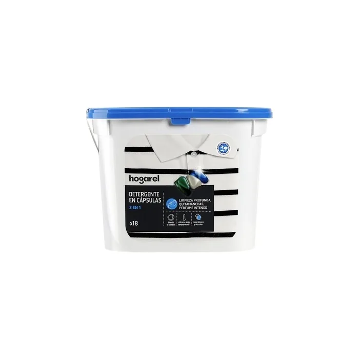 Hogarel 3 in 1 Capsule Detergent for 18 Washes