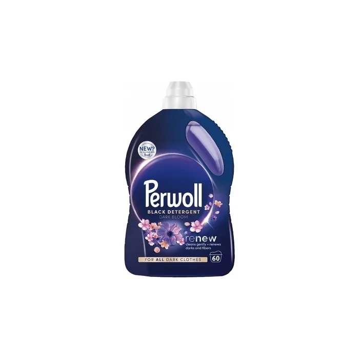 Perwoll Renew Dark Bloom Liquid Detergent For Black And Dark Fabrics 3 Liters