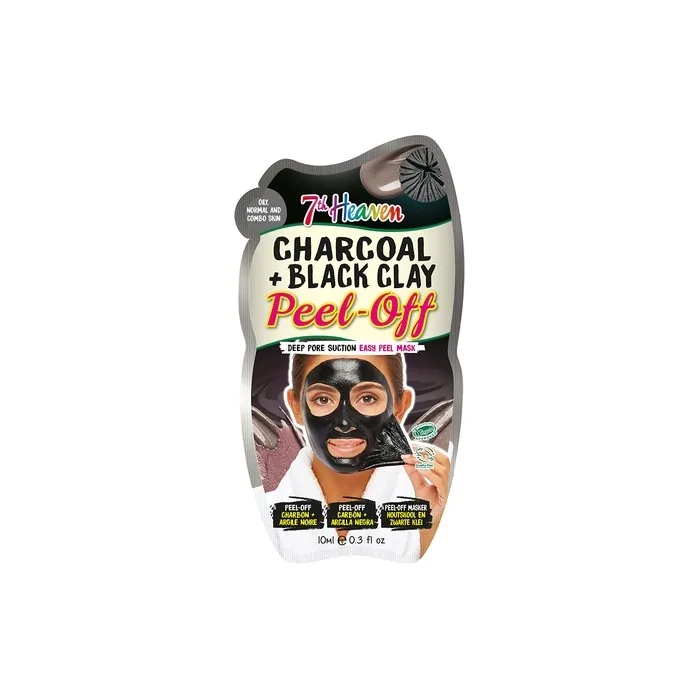 7th Heaven Charcoal Black Clay Peel-Off 10ml