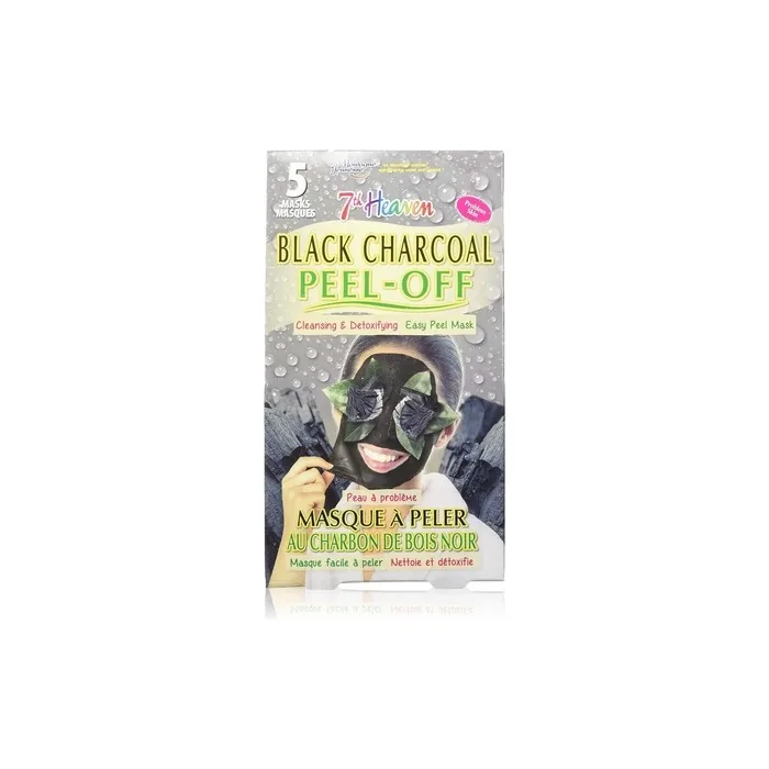 7th Heaven Cleansing and Detoxifying Charcoal Peel-Off Face Mask