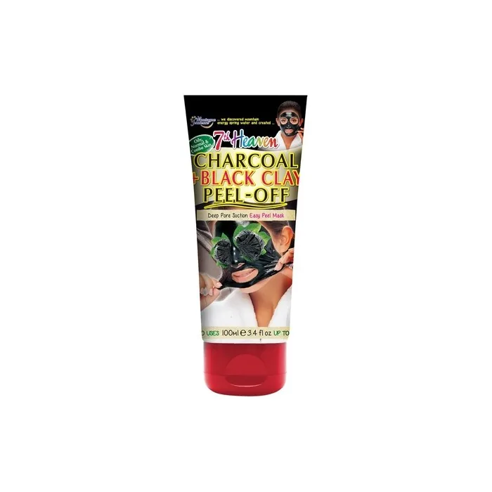 7th Heaven Charcoal & Black Clay Peel Off Mask 100ml With Witch Hazel