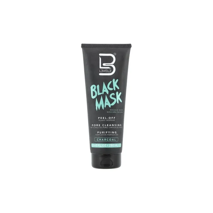 L3vel3 Level 3 Black Mask Charcoal - 8.45 Fl Oz 250 Ml