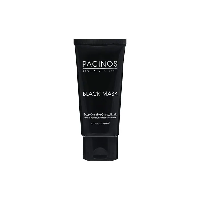 Pacinos Black Mask Deep Cleansing Activated Charcoal Mask 1.76 fl. oz.
